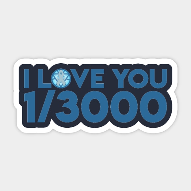 I Love You 1/3000 Sticker by Once Upon a Time in Fatherhood